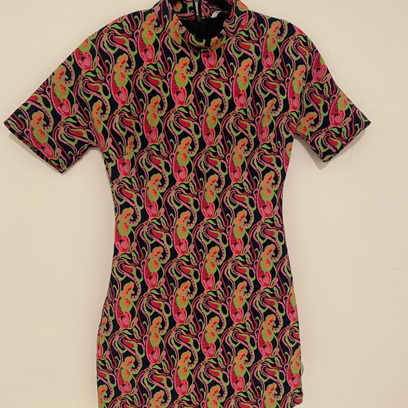 NWT ZARA multi color mini dress - Picture 9 of 15